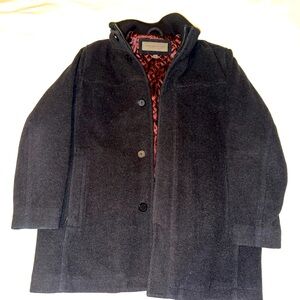 Andrew Marc- Marc New York Charcoal Grey Peacoat XL